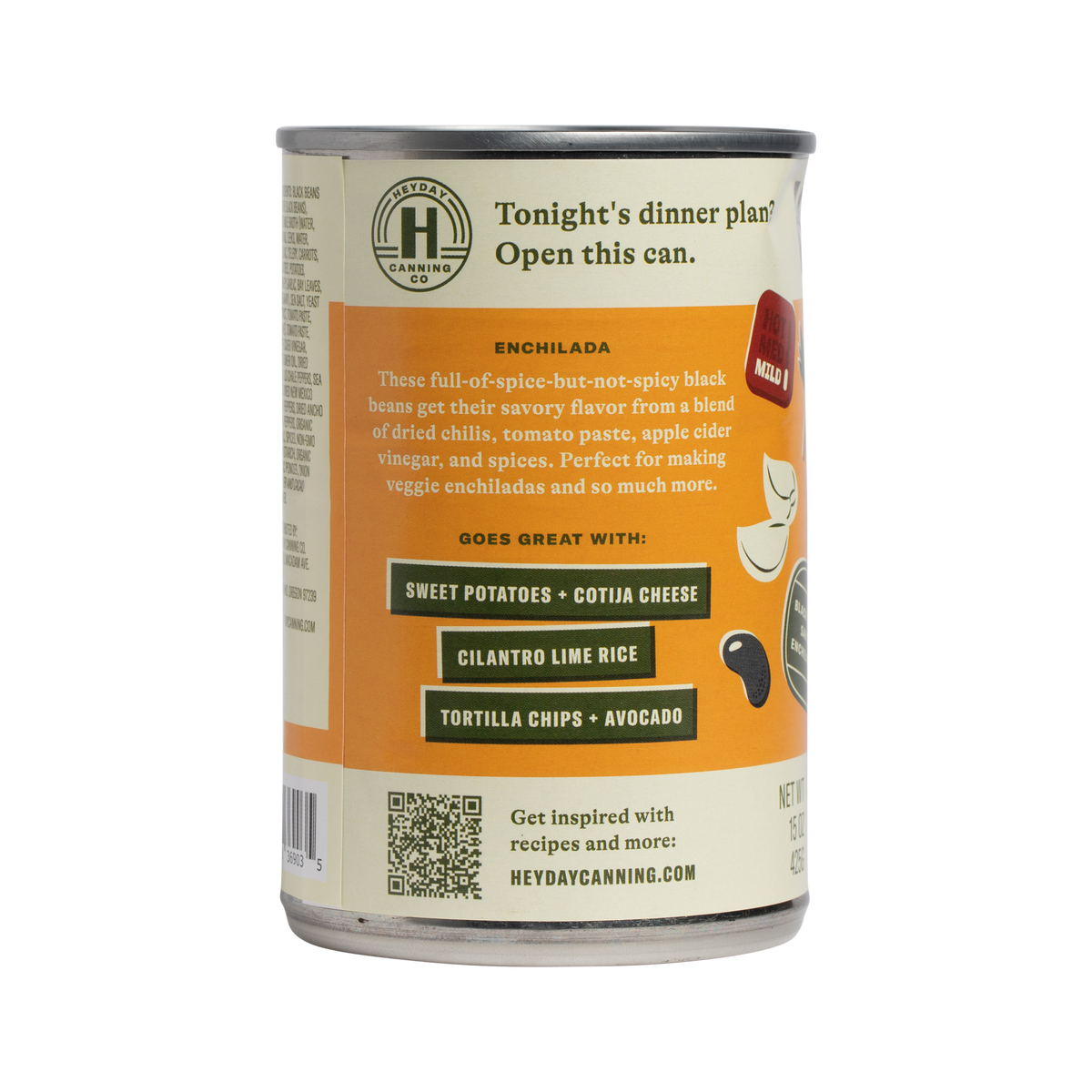 Heyday Canning Co Heyday Enchilada Black Beans at Wine and Eggs Wine + Eggs