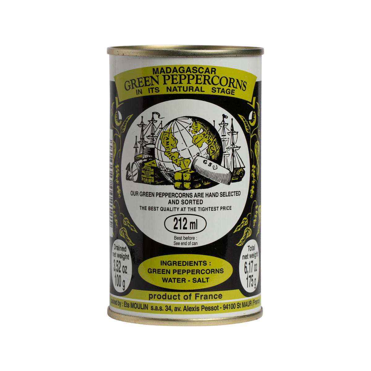 Moulin Madagascar Green Peppercorns in Brine at Wine and Eggs Wine + Eggs