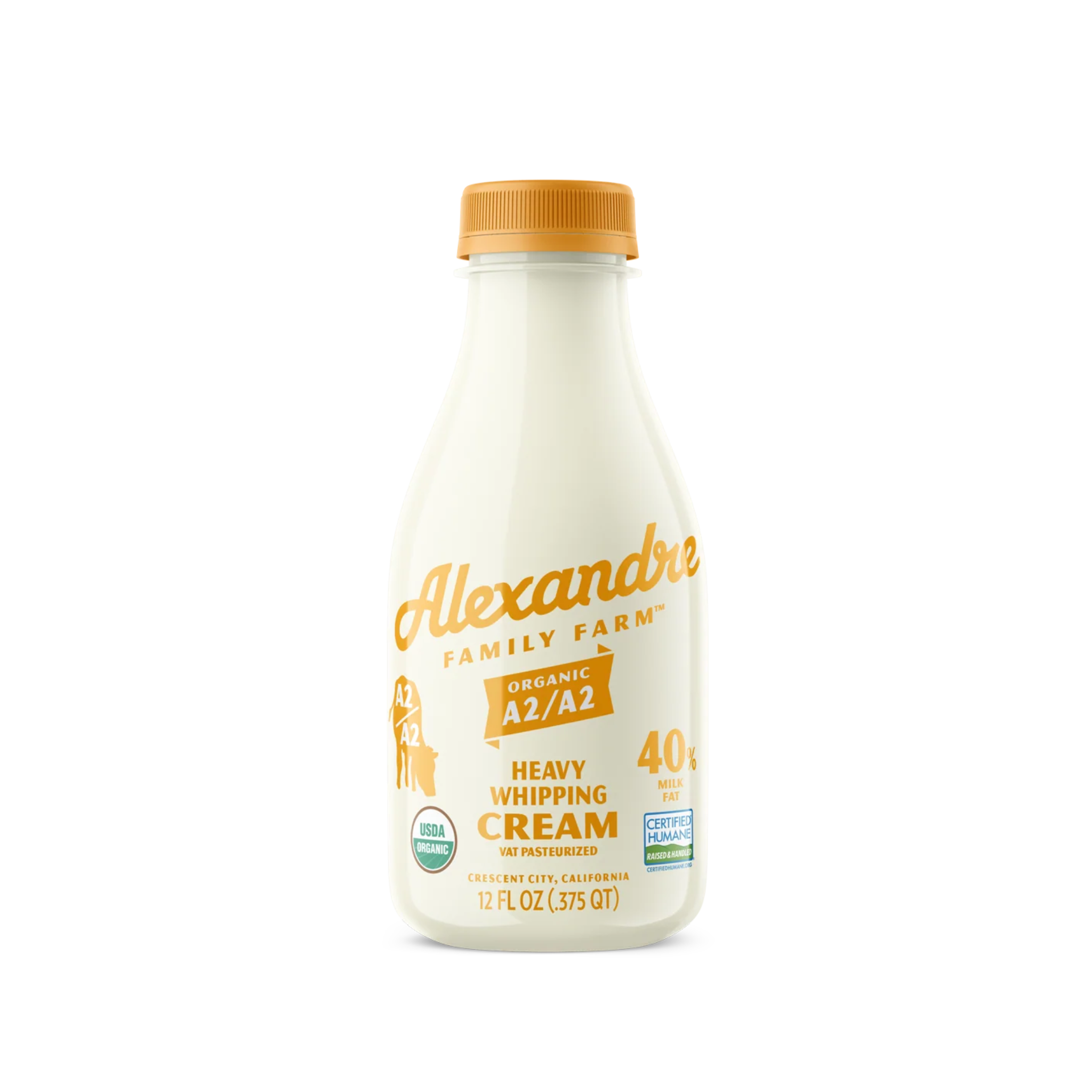 Alexandre Organic A2/A2 Heavy Whipping Cream at Wine and Eggs