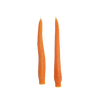 Carrots 100% Beeswax Taper Candles