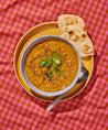 Golden Butternut Lentil Stew Detail