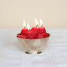 Happy Organics Strawberry Beeswax Birthday Candle 10 Count