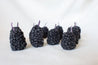 Happy Organics Blackberry Beeswax Birthday Candle 5 count