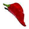 Midi Chili Pepper Hair Claw Clip